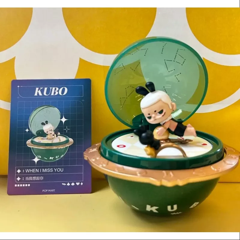 Caja de anillos romántica KUBO Pop Mart Serie 3 KUBO Cuando te extraño Caja de anillos romántica KUBO Pop Mart Serie 3 KUBO Cuando te extraño