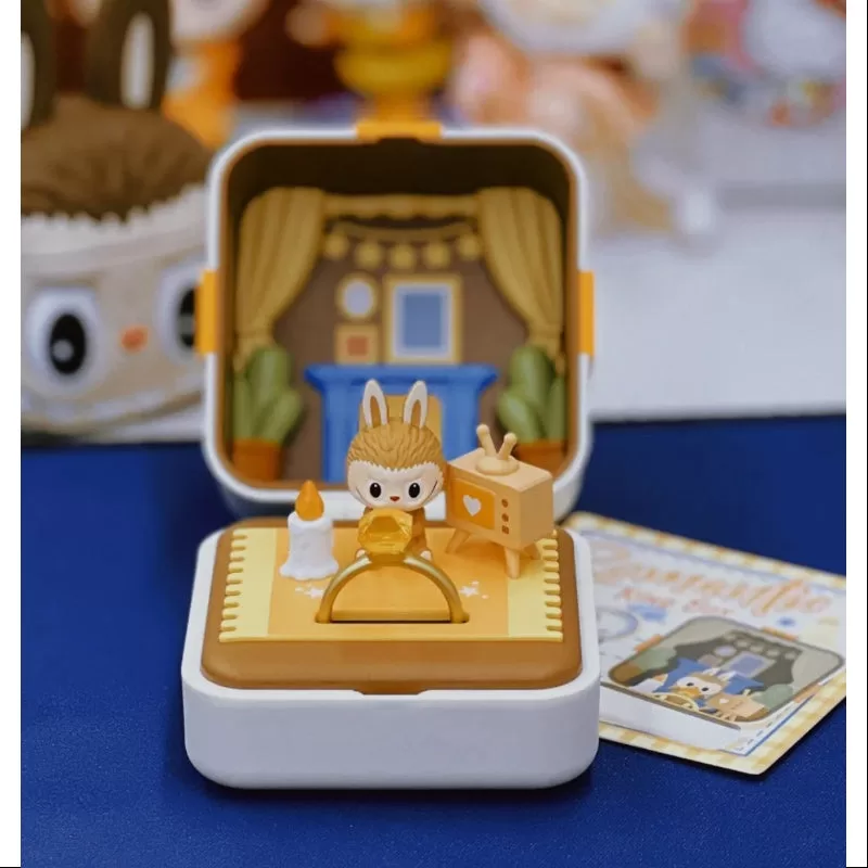 Caja de anillos romántica Labubu Pop Mart Serie 1 Labubu Caja de anillos romántica Labubu Pop Mart Serie 1 Labubu