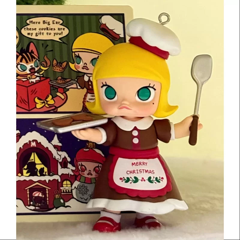 Caja milagrosa navideña de MOLLY Castle, regalo para orejas grandes (sin caja)