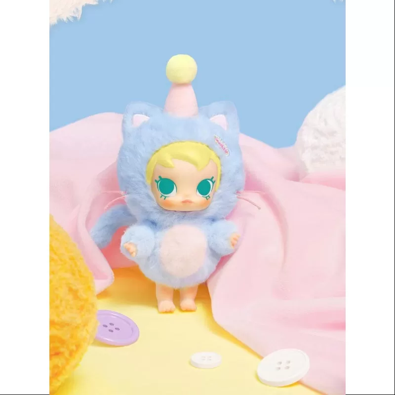 Colgante de peluche de vinilo Baby Molly Pocket Friends Series Feeling Blue