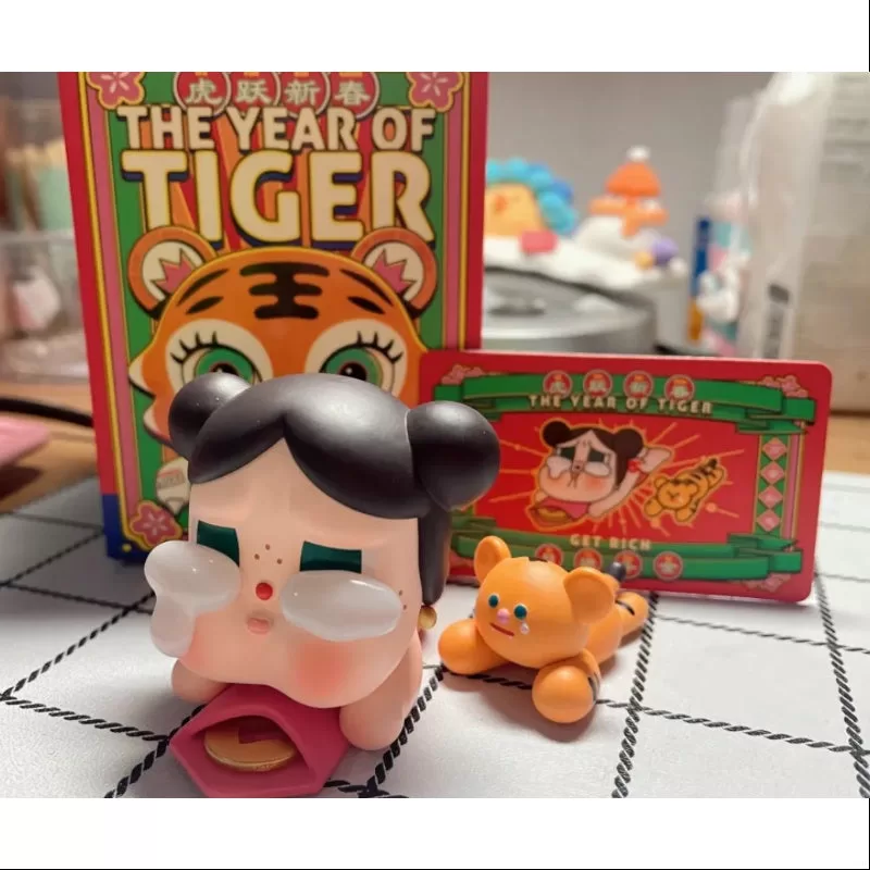 Crybaby Pop Mart La serie El año del tigre Hazte rico