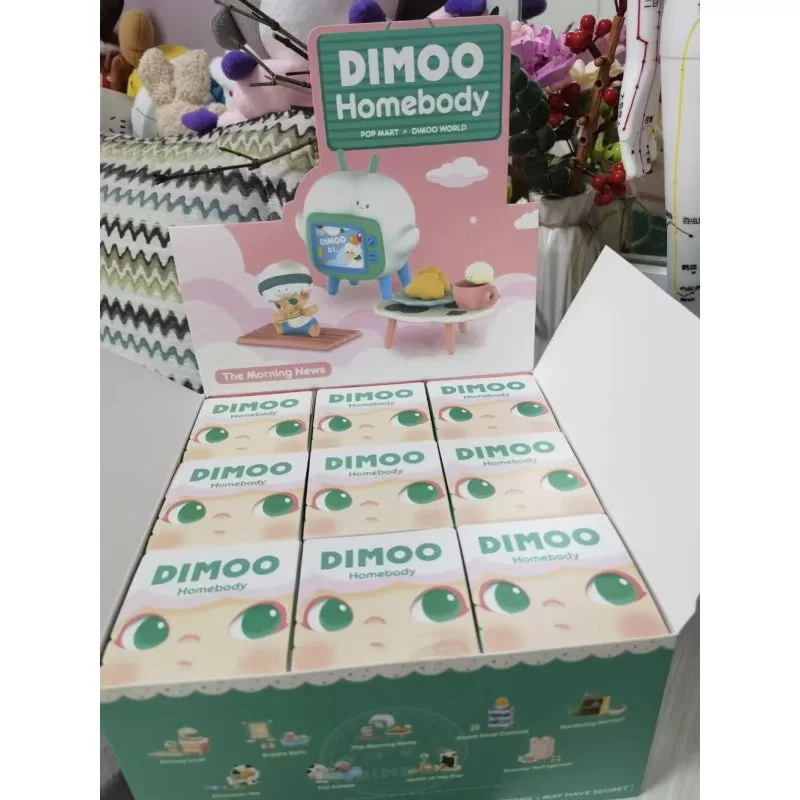 DIMOO Homebody Series Conjunto completo abierto