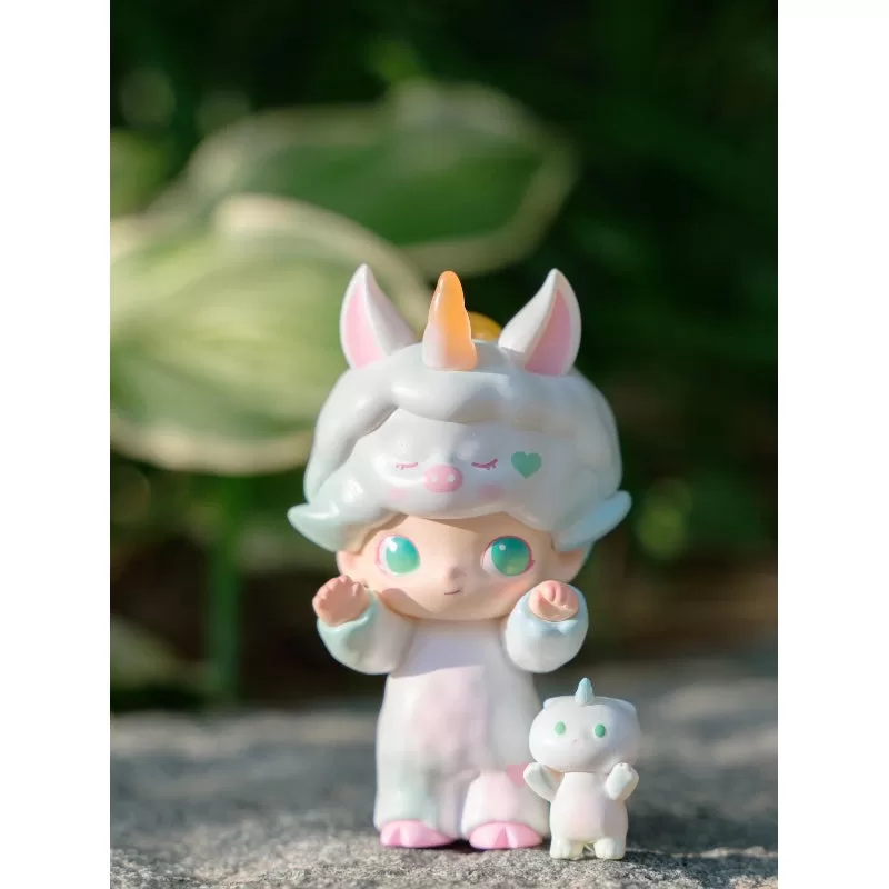 DIMOO Nadie va a dormir esta noche Serie Unicornio