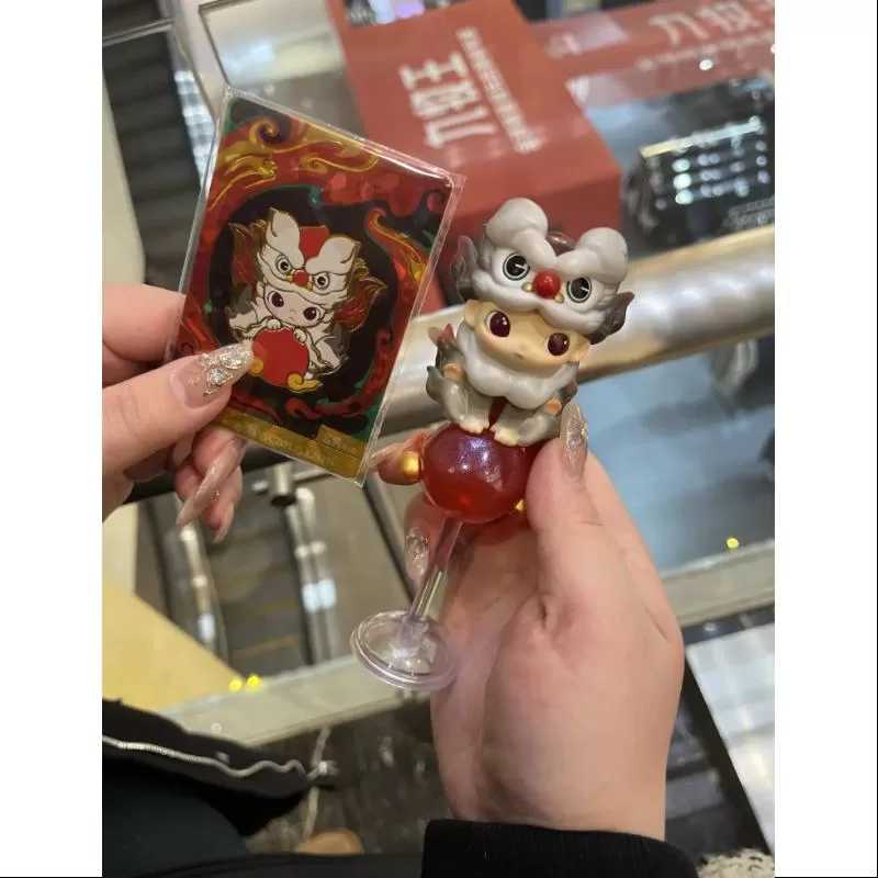 DIMOO Pop Mart Loong presenta el secreto de la serie Treasure DIMOO AUSPICIOUS LION (1/288) DIMOO Pop Mart Loong presenta el secreto de la serie Treasure DIMOO AUSPICIOUS LION (1/288)