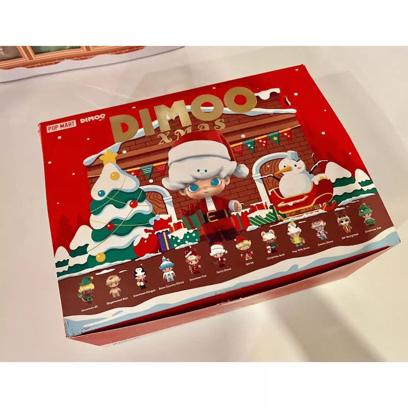 DIMOO XAMS Serie Navidad 2019 Conjunto completo abierto