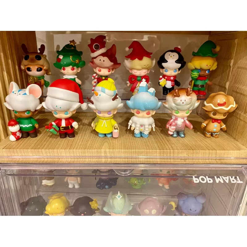 DIMOO XAMS Serie Navidad 2019 Conjunto completo abierto