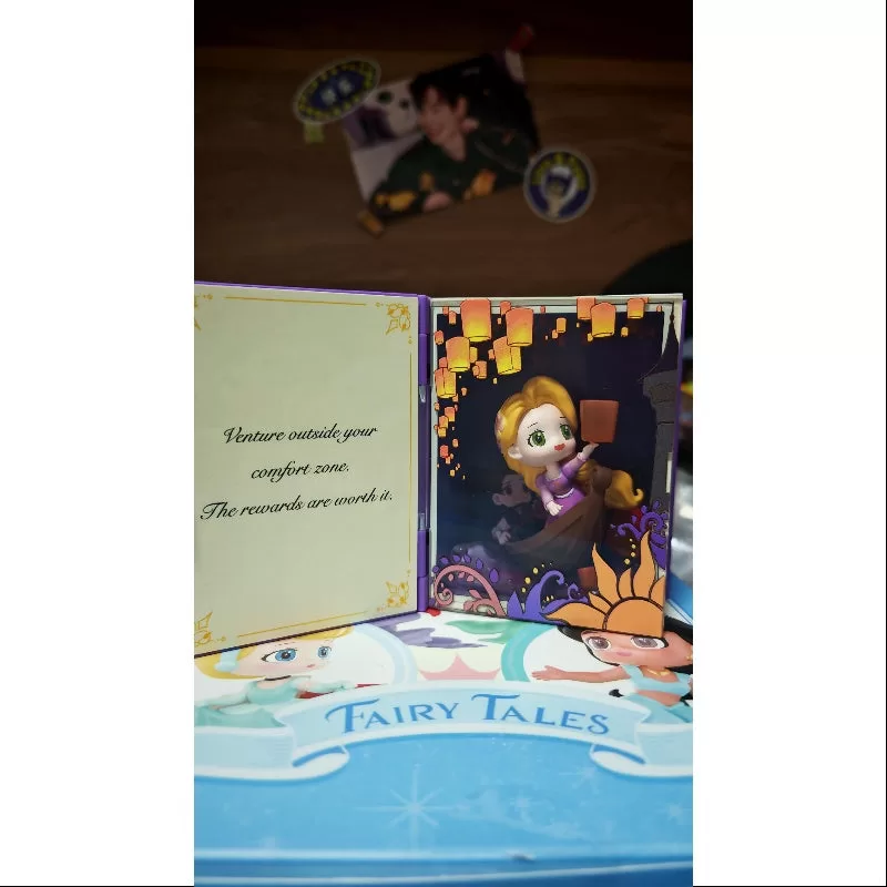 Escenarios de la serie de cuentos de hadas de las princesas Disney de Pop Mart Rapunzel