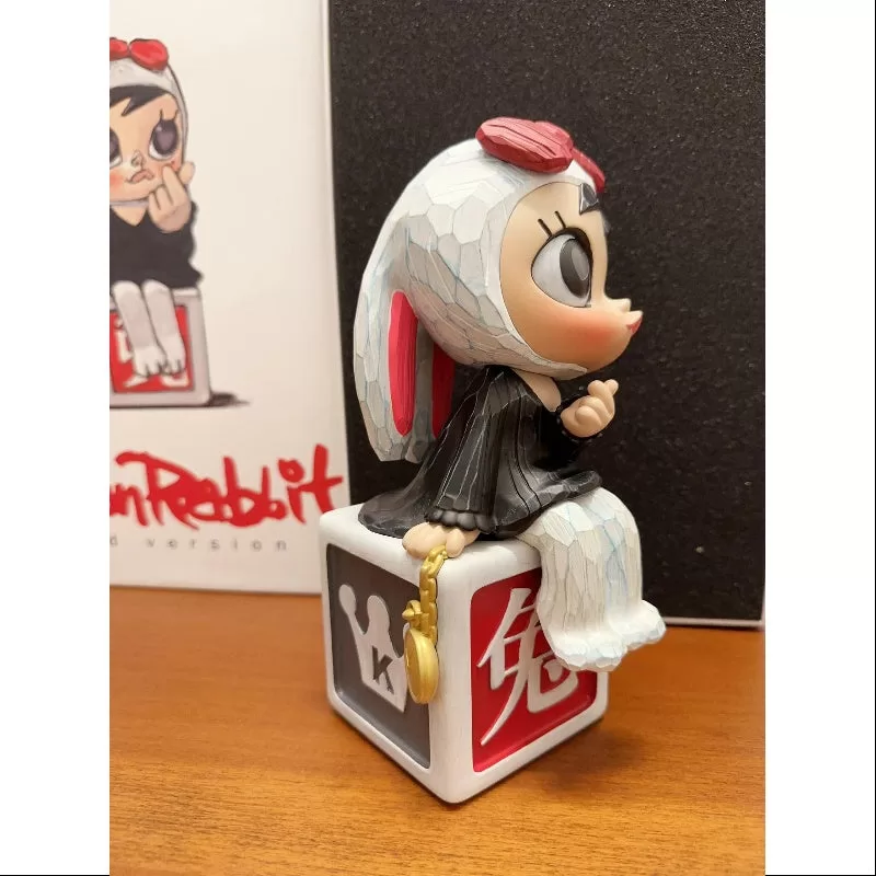 Estatua del 17.º aniversario de MOLLY x Silent Trick The Moon Rabbit Red 2023 LIMITADA Estatua del 17.º aniversario de MOLLY x Silent Trick The Moon Rabbit Red 2023 LIMITADA