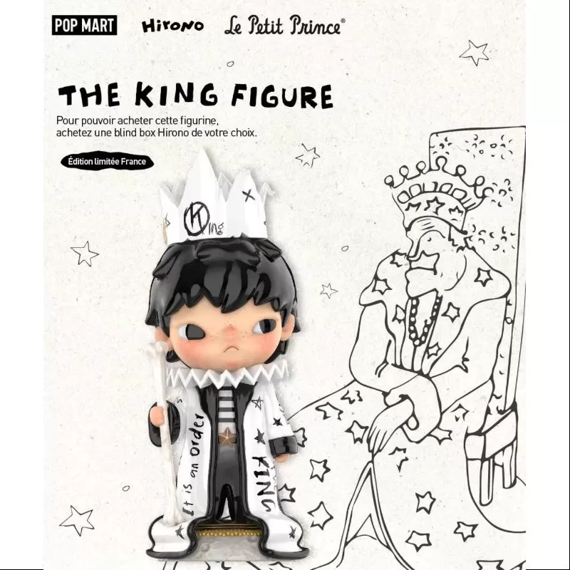 Figura Hirono x Le Petit Prince El Rey 2024 Francia Limitada Figura Hirono x Le Petit Prince El Rey 2024 Francia Limitada