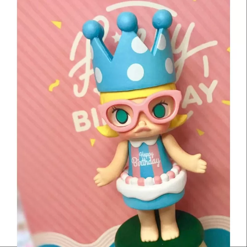 Figura azul de MOLLY Feliz Cumpleaños 2016 Edición limitada Figura azul de MOLLY Feliz Cumpleaños 2016 Edición limitada