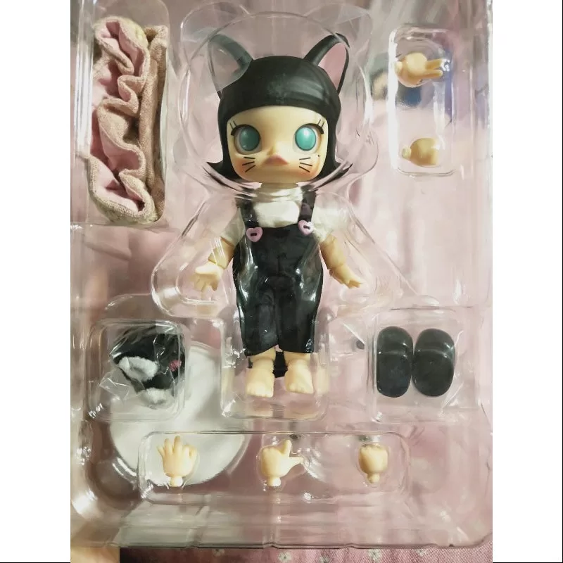 Figura de acción BJD MOLLY Black Cat 2020 Negra Figura de acción BJD MOLLY Black Cat 2020 Negra
