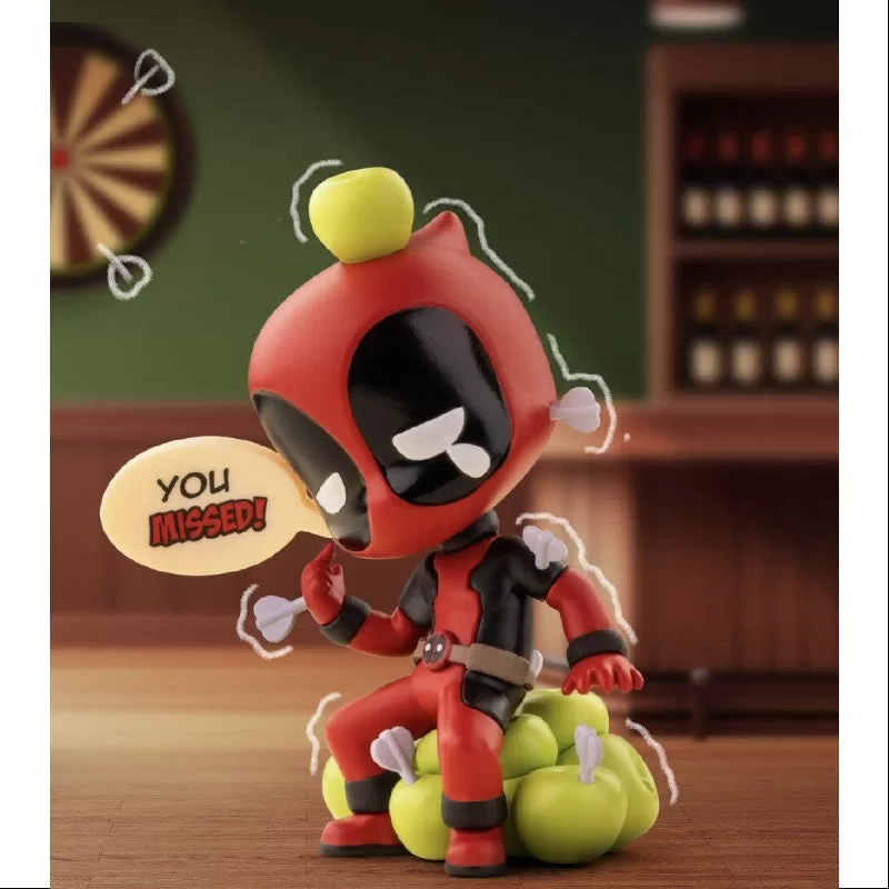 Figura de acción de Deadpool de la serie Marvel de Pop Mart