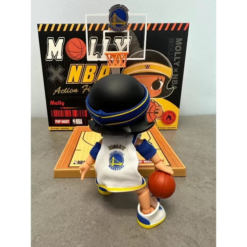 Figura de acción de MOLLY x NBA Warriors Figura de acción de MOLLY x NBA Warriors