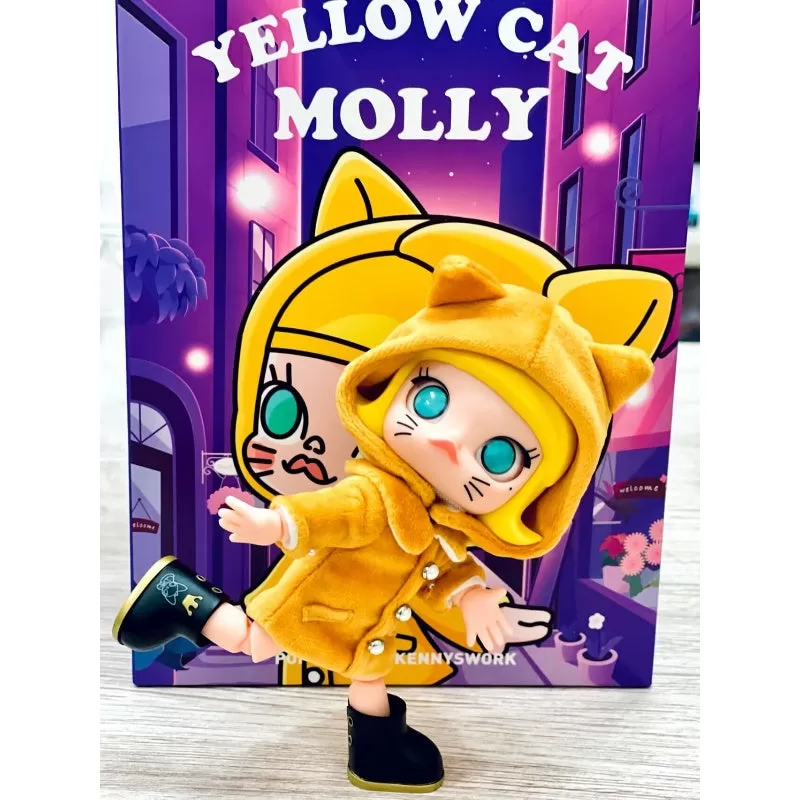 Figura de acción de Molly Yellow Cat Figura de acción de Molly Yellow Cat