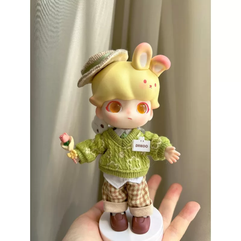 Figura de acción del conejo navideño DIMOO