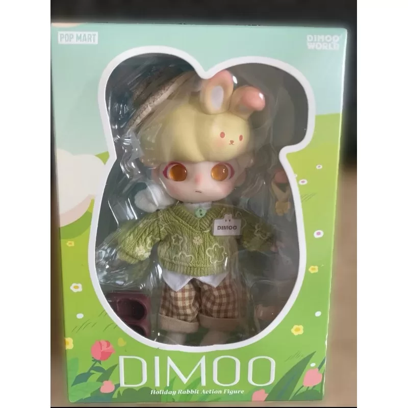 Figura de acción del conejo navideño DIMOO