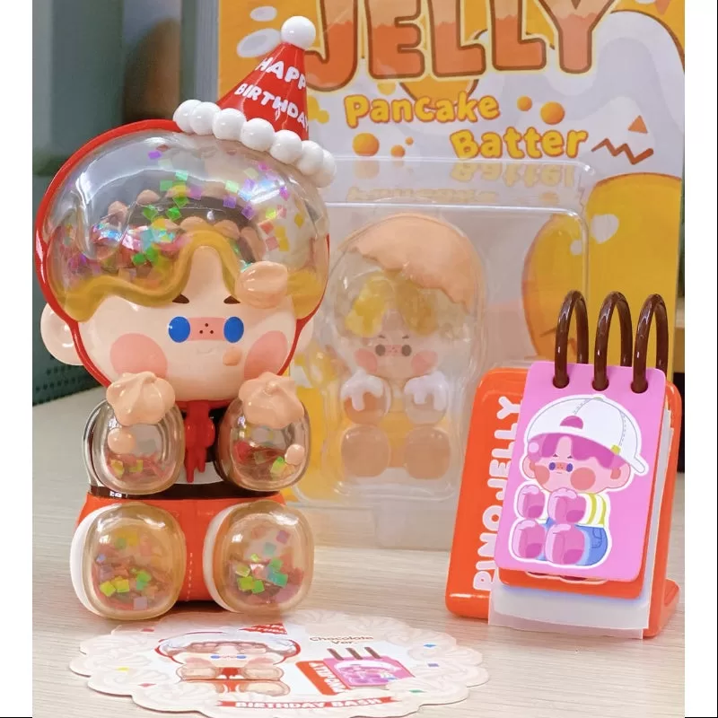 Figura de cumpleaños de Pino Jelly color chocolate, edición limitada 2024 Figura de cumpleaños de Pino Jelly color chocolate, edición limitada 2024