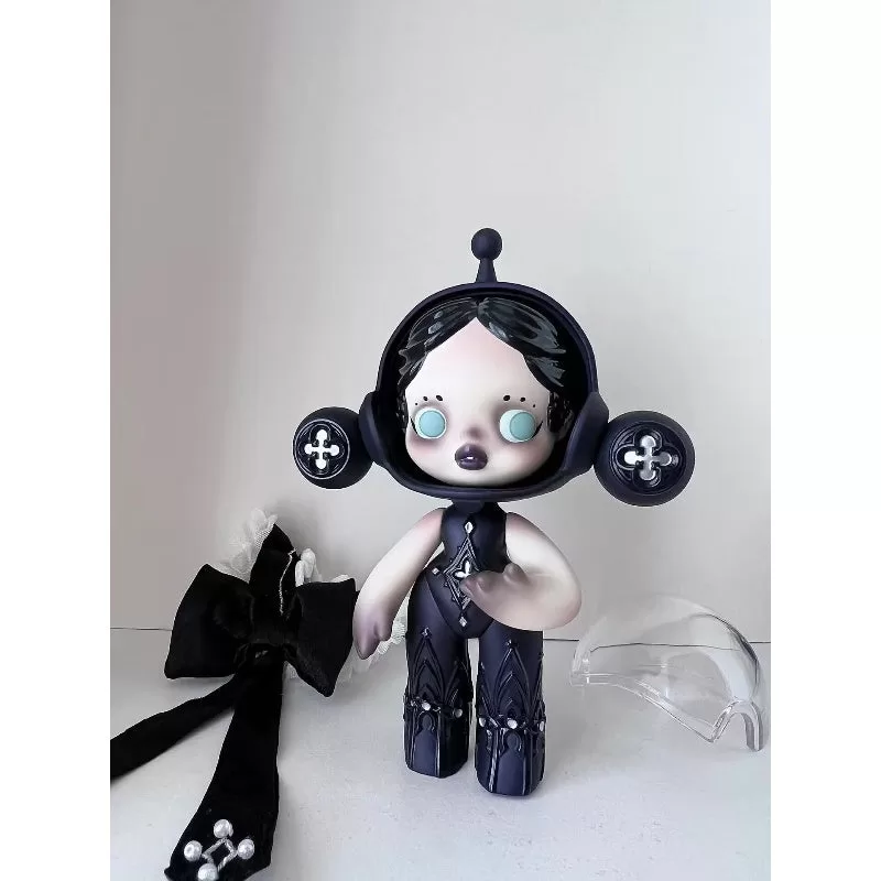 Figura de edición limitada de Skullpanda Baby Black Encore Figura de edición limitada de Skullpanda Baby Black Encore