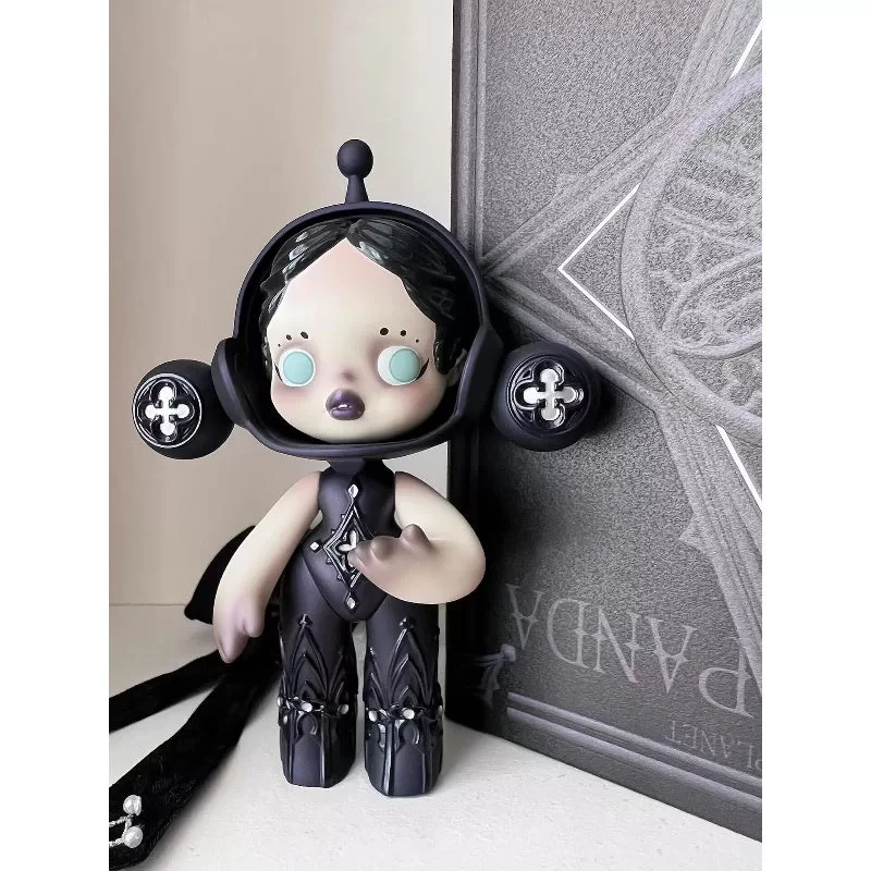 Figura de edición limitada de Skullpanda Baby Black Encore