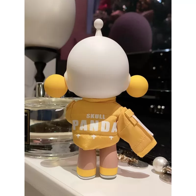 Figura de edición limitada de Skullpanda Baby Yellow Yo Figura de edición limitada de Skullpanda Baby Yellow Yo