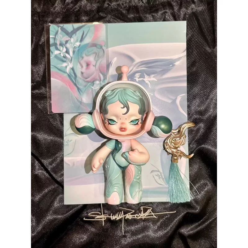 Figura de edición limitada de Yiqing de Skullpanda Baby Orchid Figura de edición limitada de Yiqing de Skullpanda Baby Orchid