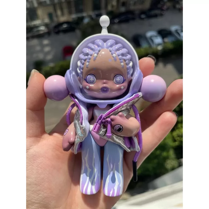 Figura de fantasía de Skullpanda Baby Purple Limited Figura de fantasía de Skullpanda Baby Purple Limited