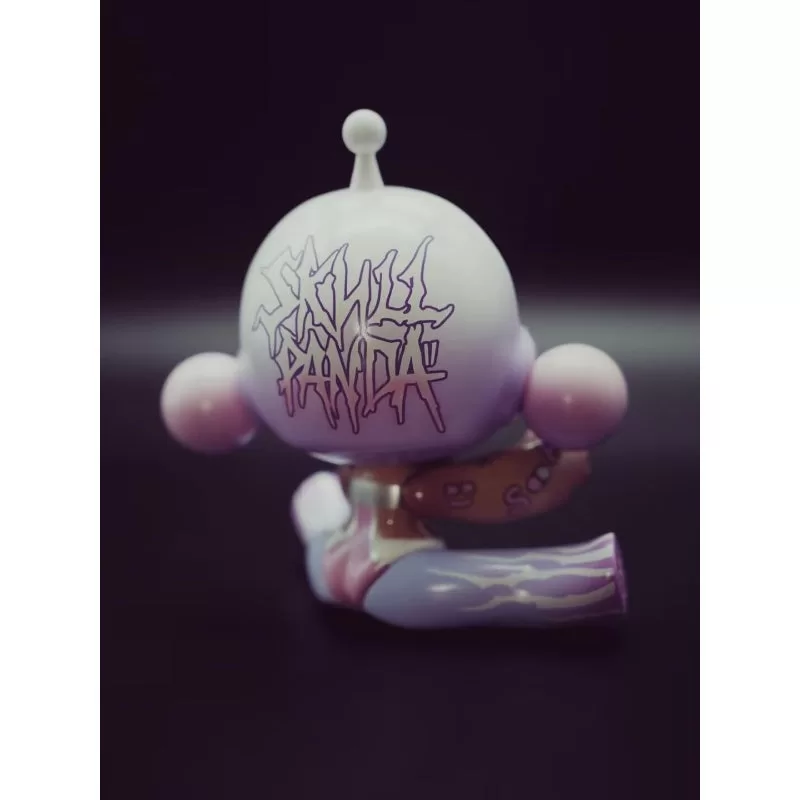 Figura de fantasía de Skullpanda Baby Purple Limited Figura de fantasía de Skullpanda Baby Purple Limited