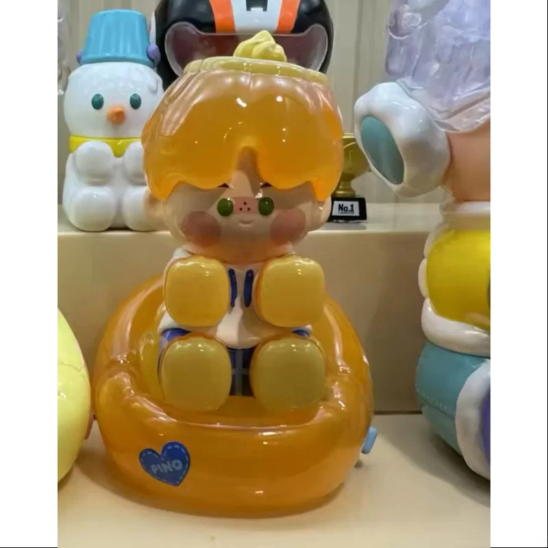 Figura de gelatina naranja Pino Jelly 2023 Edición limitada Figura de gelatina naranja Pino Jelly 2023 Edición limitada
