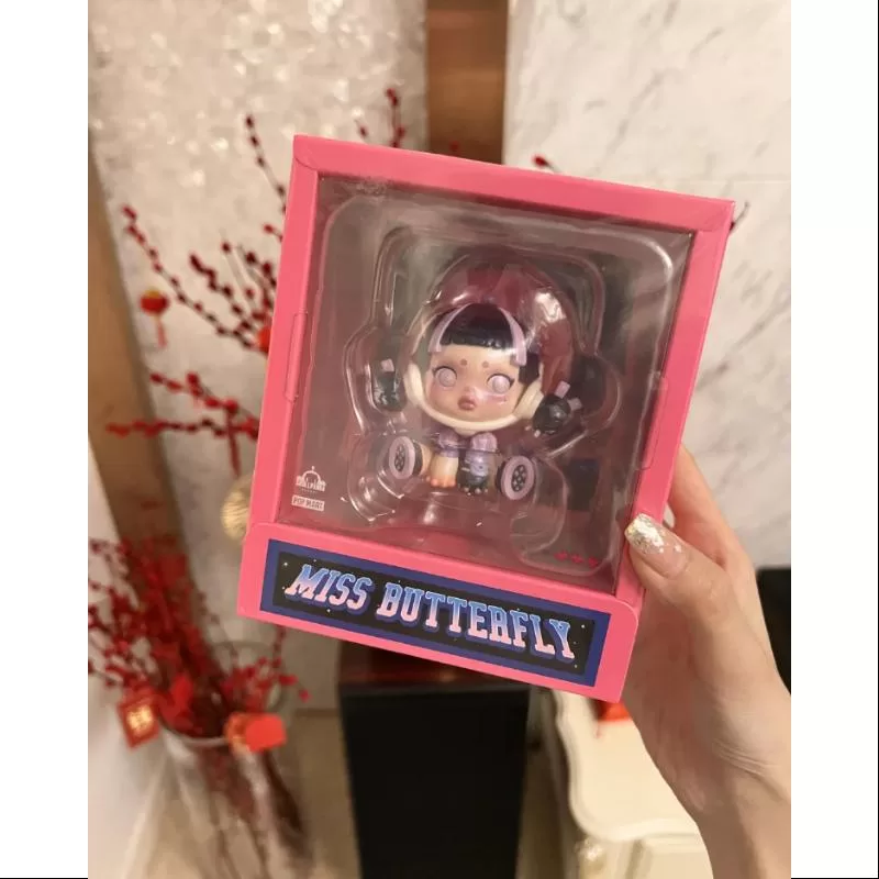 Figura de juguete artístico Skullpanda MISS BUTTERFLY Edición limitada