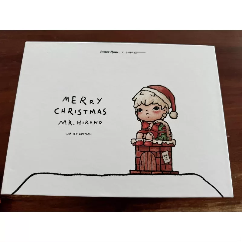 Figura de juguete artístico de Hirono Feliz Navidad Sr. Hirono 2023 LIMITADA Figura de juguete artístico de Hirono Feliz Navidad Sr. Hirono 2023 LIMITADA