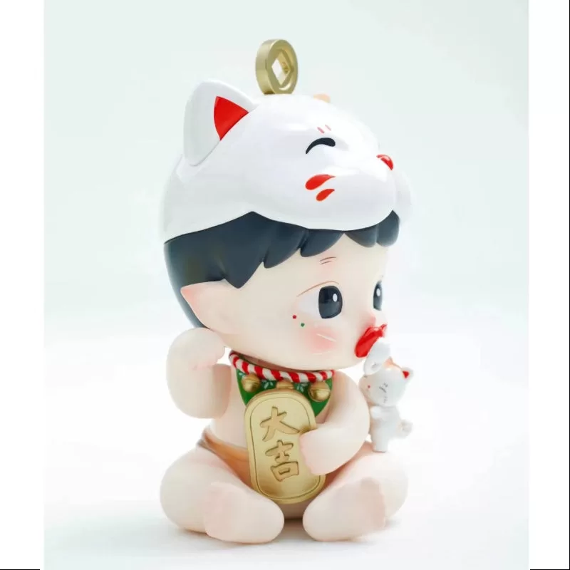 Figura de juguete de arte Hacipupu Lucky Cat, edición especial, edición limitada de 2023 Figura de juguete de arte Hacipupu Lucky Cat, edición especial, edición limitada de 2023