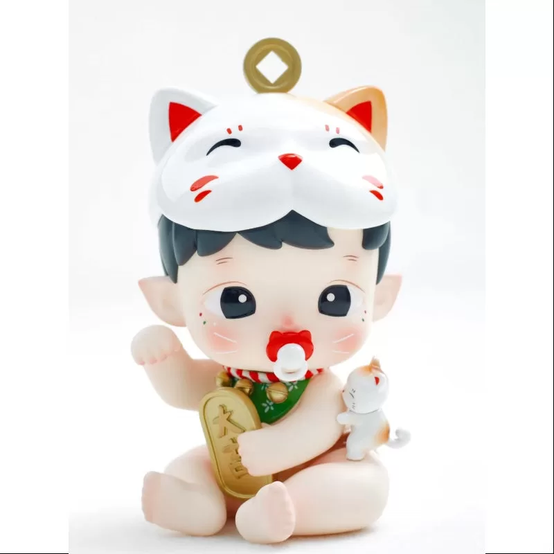 Figura de juguete de arte Hacipupu Lucky Cat, edición especial, edición limitada de 2023 Figura de juguete de arte Hacipupu Lucky Cat, edición especial, edición limitada de 2023