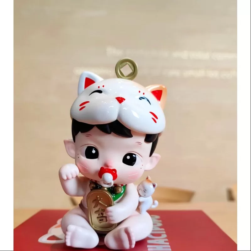Figura de juguete de arte Hacipupu Lucky Cat, edición especial, edición limitada de 2023