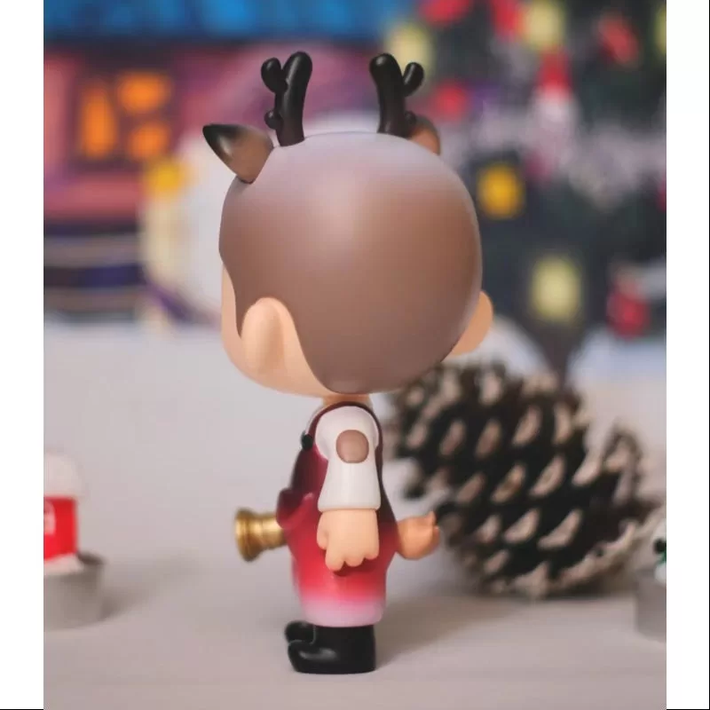 Figura de juguete de arte KUBO Feliz Navidad 2021 limitada Figura de juguete de arte KUBO Feliz Navidad 2021 limitada
