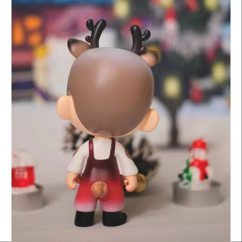 Figura de juguete de arte KUBO Feliz Navidad 2021 limitada Figura de juguete de arte KUBO Feliz Navidad 2021 limitada