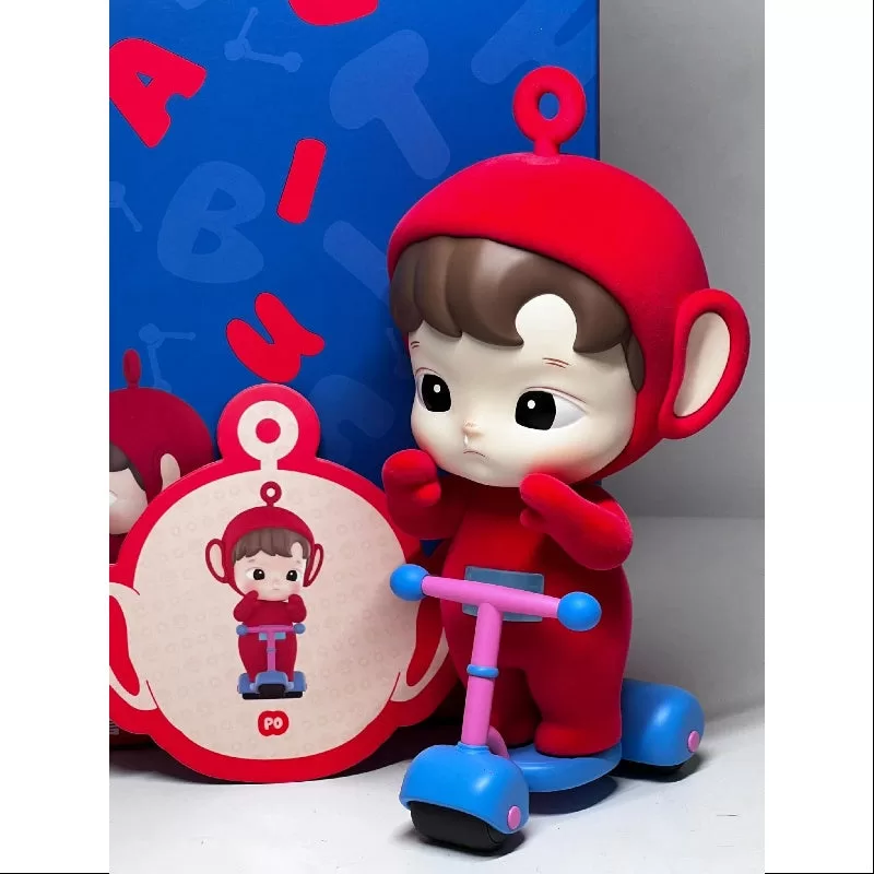 Figura de juguete de arte de los Teletubbies Hacipupu Po (2022, edición limitada) Figura de juguete de arte de los Teletubbies Hacipupu Po (2022, edición limitada)