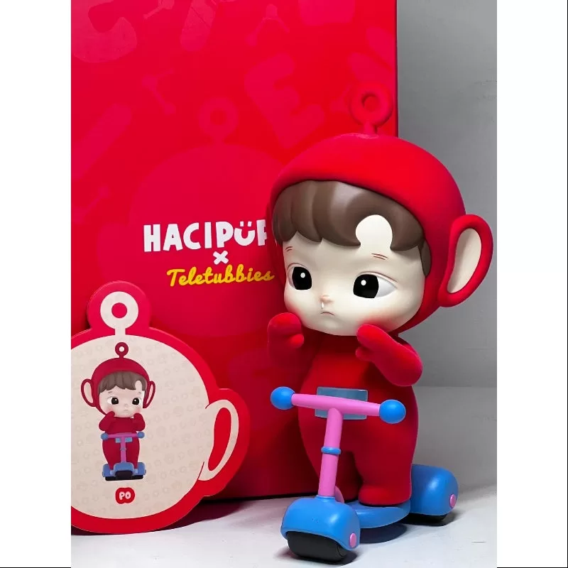 Figura de juguete de arte de los Teletubbies Hacipupu Po (2022, edición limitada) Figura de juguete de arte de los Teletubbies Hacipupu Po (2022, edición limitada)