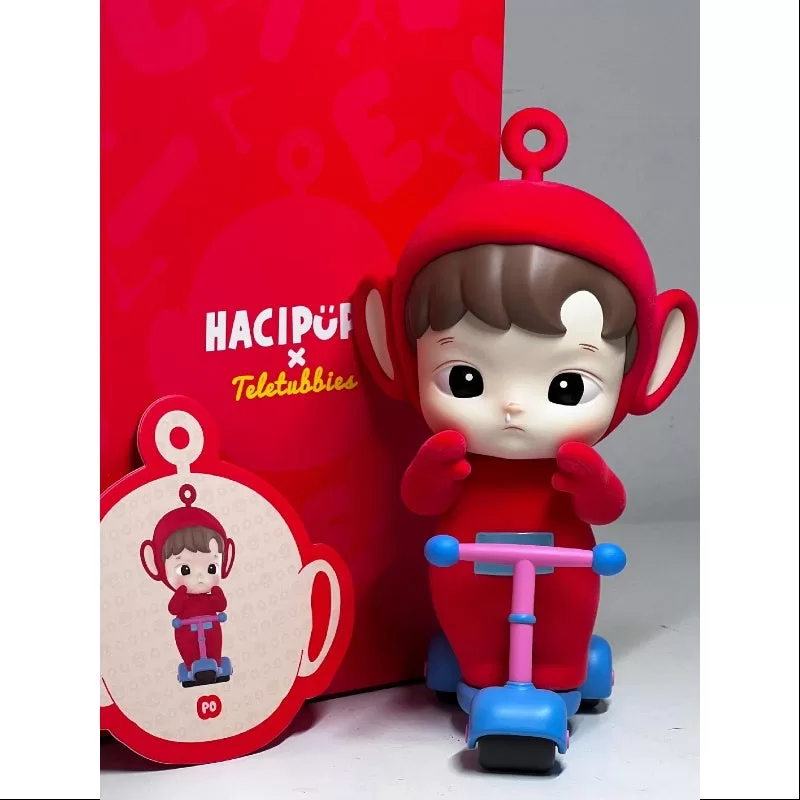 Figura de juguete de arte de los Teletubbies Hacipupu Po (2022, edición limitada)