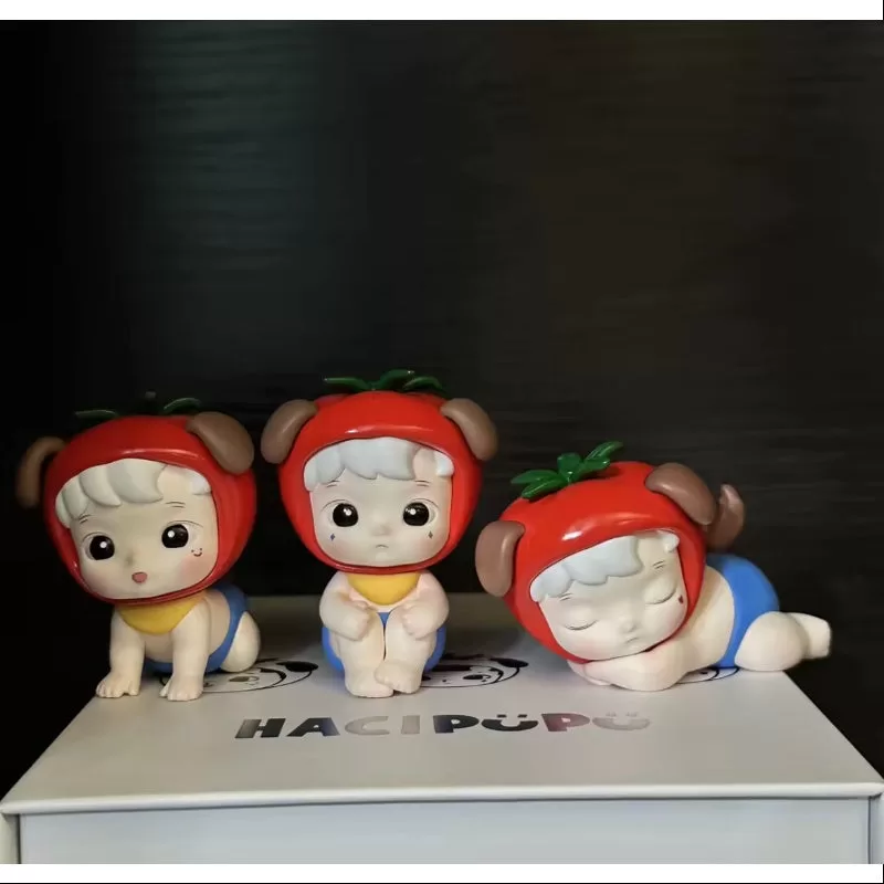 Figura de juguete de arte de los tres cachorros de Hacipupu (edición limitada de 2024) Figura de juguete de arte de los tres cachorros de Hacipupu (edición limitada de 2024)