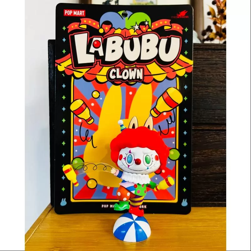 Figura de payaso de los monstruos de Labubu, edición limitada