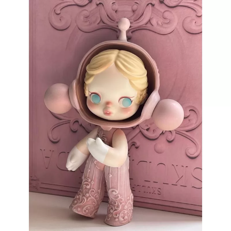 Figura limitada de Skullpanda Baby Curly Flower Figura limitada de Skullpanda Baby Curly Flower
