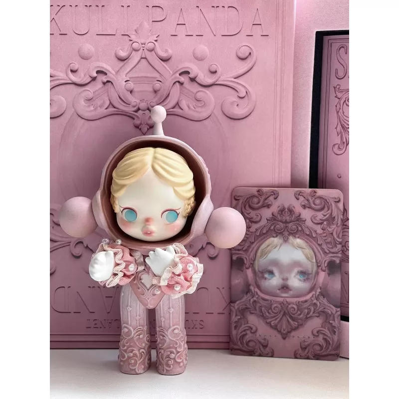 Figura limitada de Skullpanda Baby Curly Flower