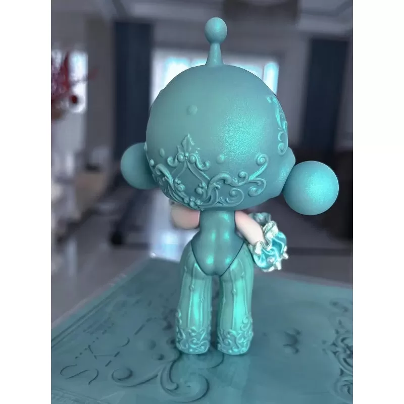 Figura limitada de Skullpanda Baby Grassy Figura limitada de Skullpanda Baby Grassy
