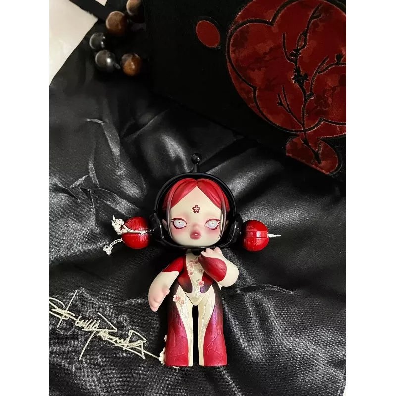 Figura limitada de Skullpanda Baby Plum Secret Burning Frost Figura limitada de Skullpanda Baby Plum Secret Burning Frost