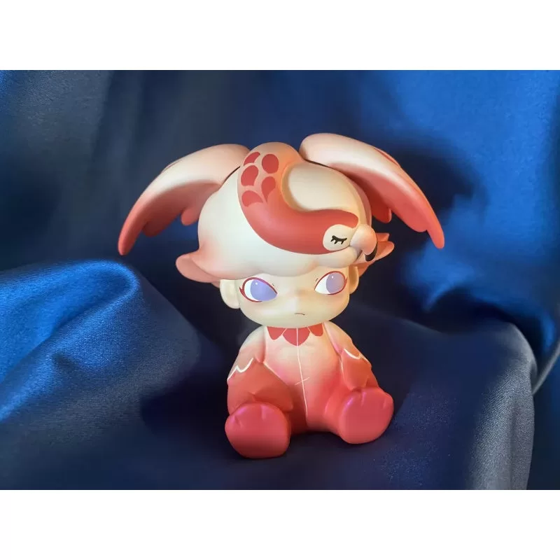 Figura limitada de flamenco de fiesta de pijamas DIMOO
