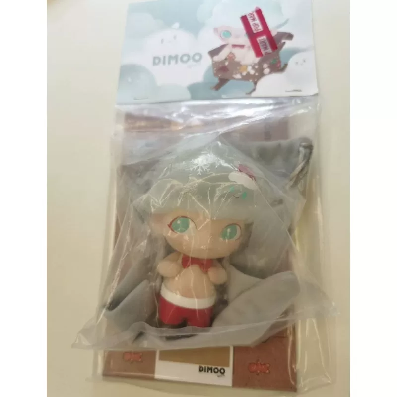 Figura limitada de trineo de cartón DIMOO Figura limitada de trineo de cartón DIMOO