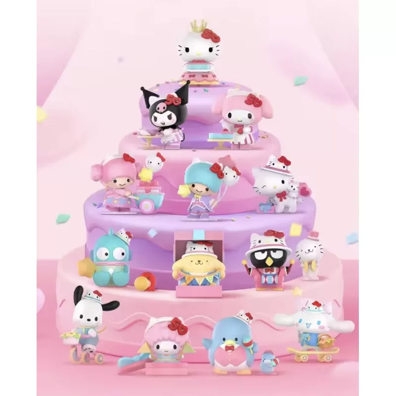 Hello Kitty Serie 50 Aniversario Conjunto Completo Nuevo con Plástico