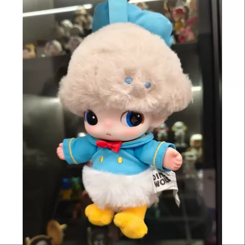 Juego completo de llaveros de peluche de vinilo DIMOO x Disney Series abierto Juego completo de llaveros de peluche de vinilo DIMOO x Disney Series abierto