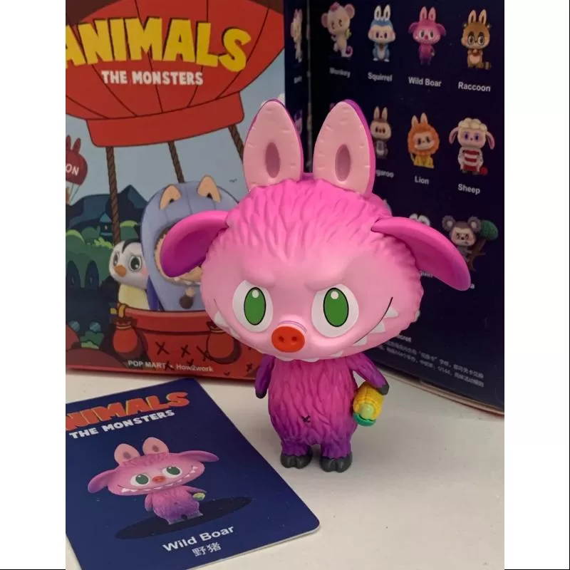 Labubu La Serie Animales Monstruos Jabalí Labubu La Serie Animales Monstruos Jabalí