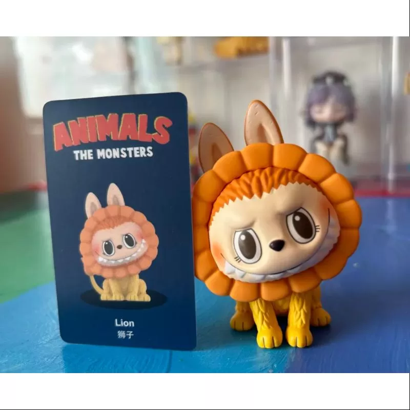 Labubu La Serie Animales Monstruos León Labubu La Serie Animales Monstruos León